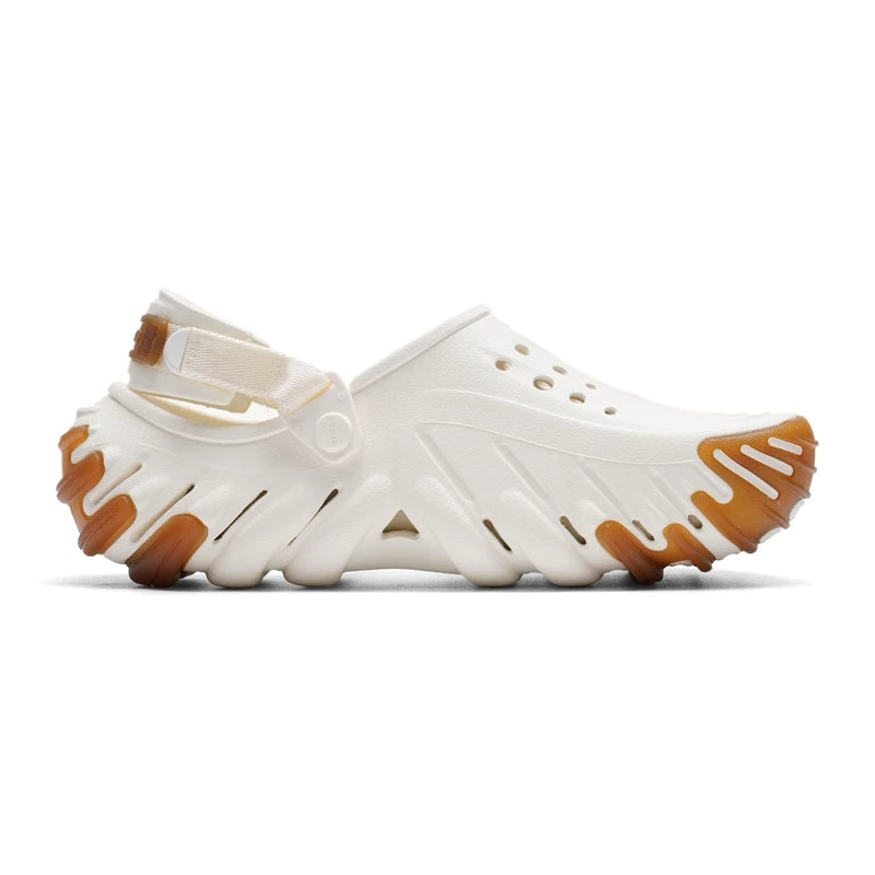 Crocs(Crocs) Men's and Women's Shoes, Reflective Clogs, Beach Shoes, Outdoor Closed-Toe Slippers, Sandals 211675-0Wv