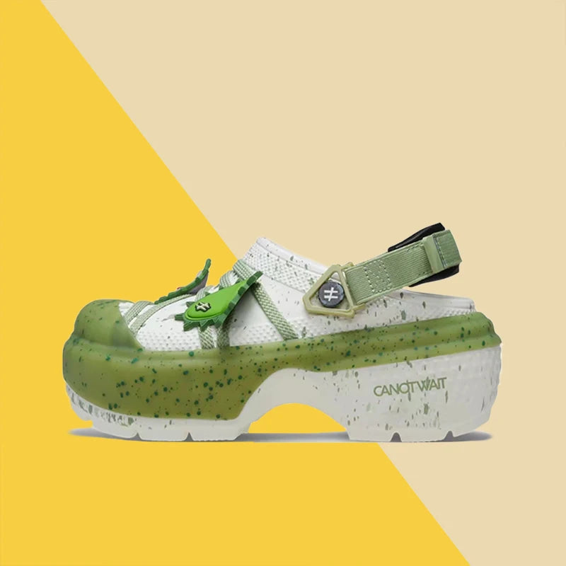 Crocs Stomp Clog Trendy,Stylish,Durable,Cushioned, Lightweight, Comfortable, and Soft Clogs for Men and Women – Green 209625-124
